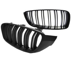 Καρδιές Μάσκας Για Bmw 4 F32 / F33 / F36 13-16 M4 Look Με Διπλή Γρίλια Μαύρο Ματ 2 Τεμάχια Καρδιές Μάσκας Για Bmw 4 F32 / F33 / F36 13-16 M4 Look Με Διπλή Γρίλια Μαύρο Ματ 2 Τεμάχια