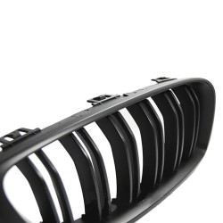 Καρδιές Μάσκας Για Bmw 4 F32 / F33 / F36 13-16 M4 Look Με Διπλή Γρίλια Μαύρο Ματ 2 Τεμάχια Καρδιές Μάσκας Για Bmw 4 F32 / F33 / F36 13-16 M4 Look Με Διπλή Γρίλια Μαύρο Ματ 2 Τεμάχια