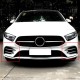 Τριμ Προφυλακτήρα Εμπρός Χρωμίου Για Mercedes-Benz A-Class W177 18+ Σετ 4 Τεμαχίων