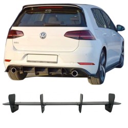 Diffuser Πίσω Προφυλακτήρα Για VW Golf VII (7.5) 17-20 Facelift Για GTI Έκδοση Μαύρο Ματ 4 Bars Από Abs Πλαστικό 1 Τεμάχιο Diffuser Πίσω Προφυλακτήρα Για VW Golf VII (7.5) 17-20 Facelift Για GTI Έκδοση Μαύρο Ματ 4 Bars Από Abs Πλαστικό 1 Τεμάχιο