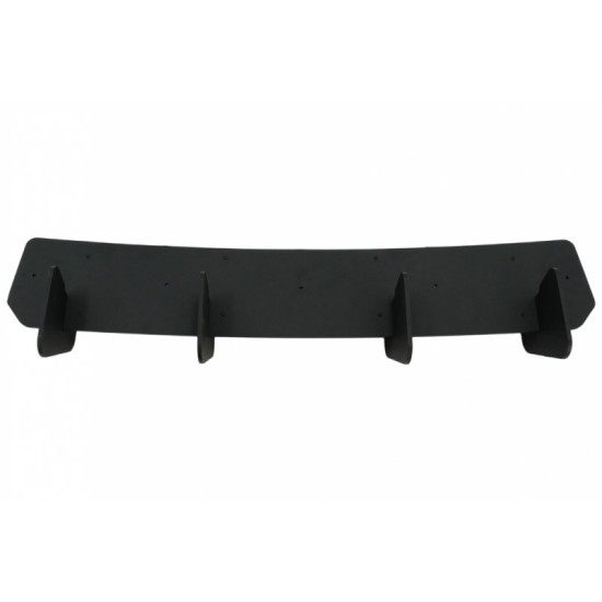 Diffuser Πίσω Προφυλακτήρα Για VW Golf VII (7.5) 17-20 Facelift Για GTI Έκδοση Μαύρο Ματ 4 Bars Από Abs Πλαστικό 1 Τεμάχιο