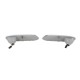 Πλαϊνά Φλας Φτερού Για Mini Cooper F56 13+ Union Jack Flag Black Led White 2 Τεμάχια