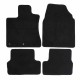 Πατάκια Αυτοκινήτου Μοκέτα Για Nissan Qashqai J10 2007-2014 Car+ Black 4 Pieces