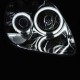 Μπροστινά Φανάρια Set Για Mercedes-Benz SLK R170 96-04 ccfl Angel Eyes Χρωμίου H1/H1 Manual Sonar