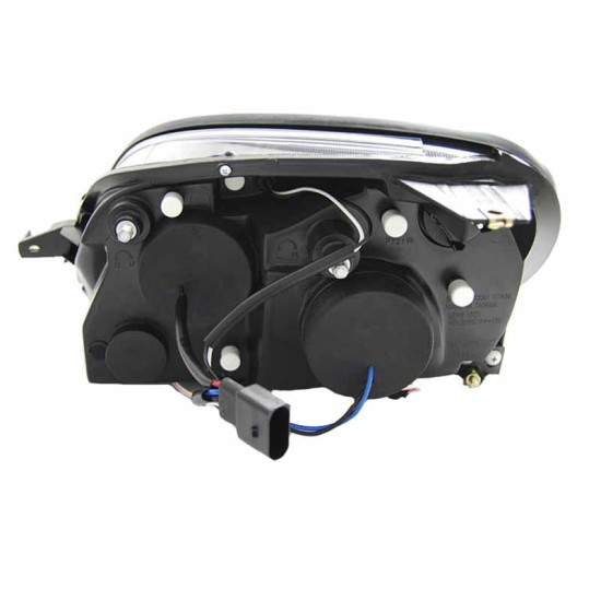 Μπροστινά Φανάρια Set Για Mercedes-Benz SLK R170 96-04 ccfl Angel Eyes Χρωμίου H1/H1 Manual Sonar