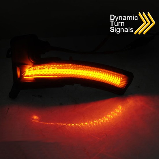 Φλας Καθρέπτη Για Renault Clio IV 16-19 / Captur 17-20 / Nissan Micra 17+ Dynamic Led Φιμέ 2 Τεμάχια