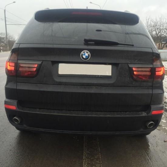 Πισινά Φανάρια Set Για Bmw X5 E70 07-10 Led Bar LCI Look Smoke