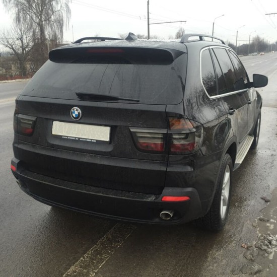 Πισινά Φανάρια Set Για Bmw X5 E70 07-10 Led Bar LCI Look Smoke