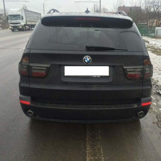 Πισινά Φανάρια Set Για Bmw X5 E70 07-10 Led Bar LCI Look Smoke