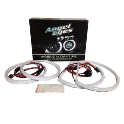 Angel Eyes LED Kit Για Bmw X5 E53 99-06 2x127mm & 2x158mm Λευκά Ματ 4 Τεμάχια Angel Eyes LED Kit Για Bmw X5 E53 99-06 2x127mm & 2x158mm Λευκά Ματ 4 Τεμάχια