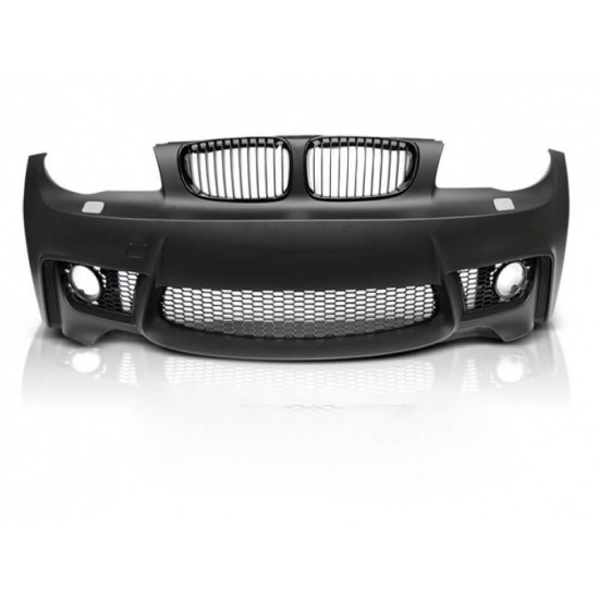 Μπροστινός Προφυλακτήρας Για Bmw 1 E81/82/87/88 04-13 1M Look Με Καρδιές Μάσκας