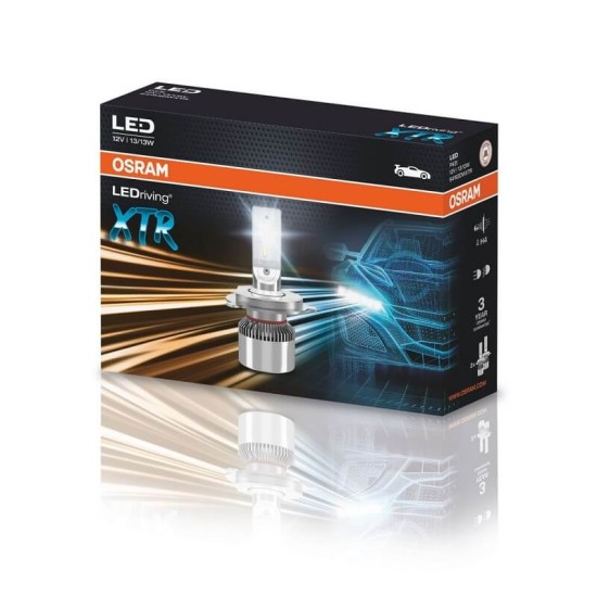 Λάμπες Led H4 Osram 12volt 13watt LEDriving XTR ≙  6000k 64193DWXTR 2 Τεμάχια