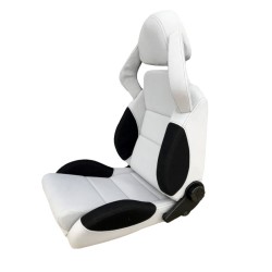 Καθίσματα Bucket TP Ύφασμα Μαύρο/Γκρι Ζευγάρι 2 Τεμαχίων