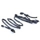 Καλωδίωση H4 Se Η7 Upgrade Kit Με Αντάπτορες Για Peugeot 206 98-06 Set Για 2 Φανάρια