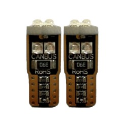 Λάμπες Led T10 12volt 6 Led Μπλε Canbus Auto GS 600360 2 Τεμάχια Λάμπες Led T10 12volt 6 Led Μπλε Canbus Auto GS 600360 2 Τεμάχια