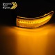 Φλας Καθρέπτη Για Subaru Forester 11-13, Outback 08-11, Legacy 08-11, Tribeca 08-14 Dynamic Led Άσπρα 2 Τεμάχια