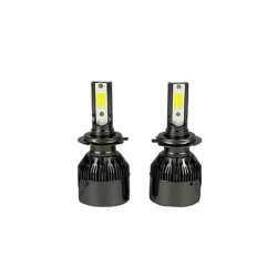 Λάμπες Led H7 C12 12/24Volt 36watt 5500lm 6000k 2 Τεμάχια