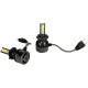 Λάμπες Led H7 C12 12/24Volt 36watt 5500lm 6000k 2 Τεμάχια