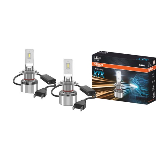 Λάμπες Led H7 Osram 12volt 18watt LEDriving XTR ≙  6000k 64210DWXTR 2 Τεμάχια
