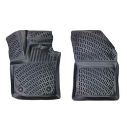 Πατάκια Σκαφάκια 3D Από Λάστιχο TPE Για Renault Express Van 2021+ Rizline 2 Τεμάχια Μαύρα