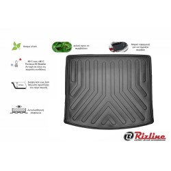 Πατάκι Πορτ-Παγκάζ 3D Σκαφάκι Από Λάστιχο TPE Για Jeep Cherokee KL 2014- Μαύρο Rizline Πατάκι Πορτ-Παγκάζ 3D Σκαφάκι Από Λάστιχο TPE Για Jeep Cherokee KL 2014- Μαύρο Rizline