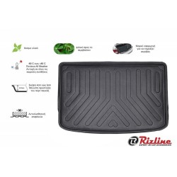 Πατάκι Πορτ-Παγκάζ 3D Σκαφάκι Από Λάστιχο TPE Για Renault Captur 2020+ Επάνω Επίπεδο Μαύρο Rizline Πατάκι Πορτ-Παγκάζ 3D Σκαφάκι Από Λάστιχο TPE Για Renault Captur 2020+ Επάνω Επίπεδο Μαύρο Rizline