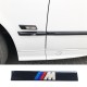 Αυτοκόλλητο Σήμα Bmw //M 11x1.5 cm Με Επικάλυψη Σμάλτου 2 Τεμάχια