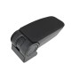 Κονσόλα Χειροφρένου Τεμπέλης Με Βάση Armster 3 Fabric Για Chevrolet Cruze 08-16 Μαύρο Χρώμα Σετ 2  Τεμάχια