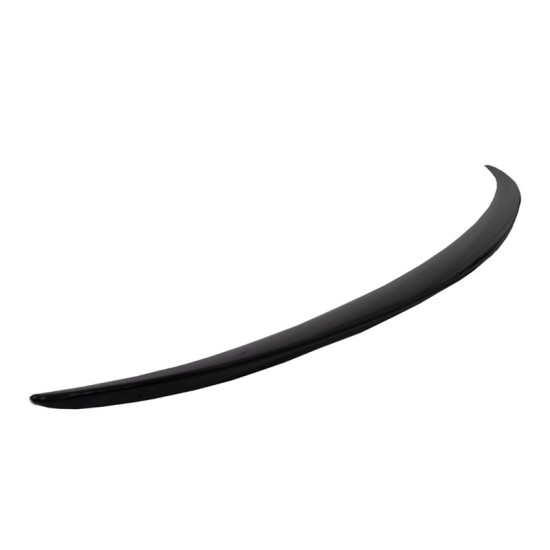 Αεροτομή Πορτ Παγκάζ Για Mercedes-Benz C-Class W205 Sedan 14-21 Amg look Lipspoiler Γυαλιστερό Μαύρο Από Abs Πλαστικό