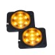 Πλαϊνά Φλας Φτερού Για Jeep Wrangler JK 07-18 Φιμέ Led 2 Τεμάχια
