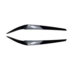 Φρυδάκια Μπροστινών Φαναριών Για Bmw 5 G30 / G31 2017-2020 Pre-LCI Βαμμένα Μάυρο Γυαλιστερό Χρώμα 2 Τεμάχια Φρυδάκια Μπροστινών Φαναριών Για Bmw 5 G30 / G31 2017-2020 Pre-LCI Βαμμένα Μάυρο Γυαλιστερό Χρώμα 2 Τεμάχια