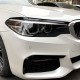 Φρυδάκια Μπροστινών Φαναριών Για Bmw 5 G30 / G31 2017-2020 Pre-LCI Βαμμένα Μάυρο Γυαλιστερό Χρώμα 2 Τεμάχια