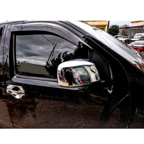 Καπάκια Καθρεφτών Για Nissan Navara 2006-2009 Χρωμίου 2 Τεμάχια