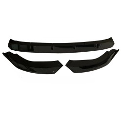 Μπροστινό Spoiler Για VW Golf VIII (8) 21+ Standard Έκδοση Μαύρο Χρώμα Από Abs Πλαστικό 3 Τεμάχια