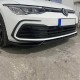 Μπροστινό Spoiler Για VW Golf VIII (8) 21+ Standard Έκδοση Μαύρο Χρώμα Από Abs Πλαστικό 3 Τεμάχια