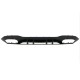 Diffuser Πίσω Προφυλακτήρα Για Mercedes-Benz A-Class W177 19+ Sedan Amg Look Με Μαύρες Μπούκες