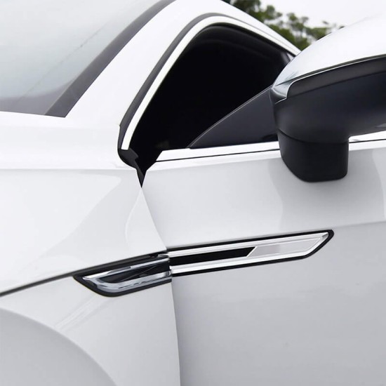 Αυτοκόλλητα Σήματα Φτερού / Πόρτας Για VW Tiguan / Passat R-Line 4 Τεμάχια