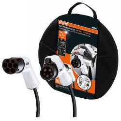 Καλώδιο Σταθμών Φόρτισης Ηλεκτρικών Αυτοκινήτων 5 Pin Μονοφασικό 16Amp 3.6 kWh 5 Μέτρα Type 2 - Type 1 Osram ΟCC11605 Καλώδιο Σταθμών Φόρτισης Ηλεκτρικών Αυτοκινήτων 5 Pin Μονοφασικό 16Amp 3.6 kWh 5 Μέτρα Type 2 - Type 1 Osram ΟCC11605