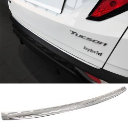 Προστατευτικό Πίσω Προφυλακτήρα Για Hyundai Tucson 2019+ Από Ανοξείδωτο Ατσάλι (Steel)