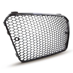 Μάσκα Για Audi A5 11-16 8T/8F RS-Look Κυψελωτή Γυαλιστερό Μαύρο 1 Τεμάχιο Μάσκα Για Audi A5 11-16 8T/8F RS-Look Κυψελωτή Γυαλιστερό Μαύρο 1 Τεμάχιο