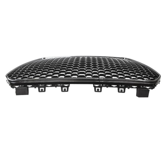 Μάσκα Για Audi A5 11-16 8T/8F RS-Look Κυψελωτή Γυαλιστερό Μαύρο 1 Τεμάχιο