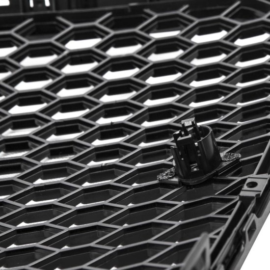 Μάσκα Για Audi A5 11-16 8T/8F RS-Look Κυψελωτή Γυαλιστερό Μαύρο 1 Τεμάχιο