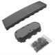 Μάσκα Για Audi A5 11-16 8T/8F RS-Look Κυψελωτή Γυαλιστερό Μαύρο 1 Τεμάχιο