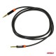 Καλώδιο Ήχου Πλεξούδα Aux Mini "Jack-Jack" 3.5mm 1m 1 Τεμάχιο Amio 03269
