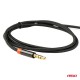 Καλώδιο Ήχου Πλεξούδα Aux Mini "Jack-Jack" 3.5mm 1m 1 Τεμάχιο Amio 03269