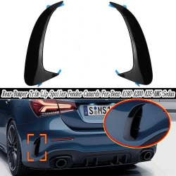 Πλαινά Πτερύγια Πισινού Προφυλακτήρα Για Mercedes-Benz  A-Class V177 Sedan Με Amg Line Προφυλακτήρα Γυαλιστερό Μαύρο 2 Τεμάχια Πλαινά Πτερύγια Πισινού Προφυλακτήρα Για Mercedes-Benz  A-Class V177 Sedan Με Amg Line Προφυλακτήρα Γυαλιστερό Μαύρο 2 Τεμάχια