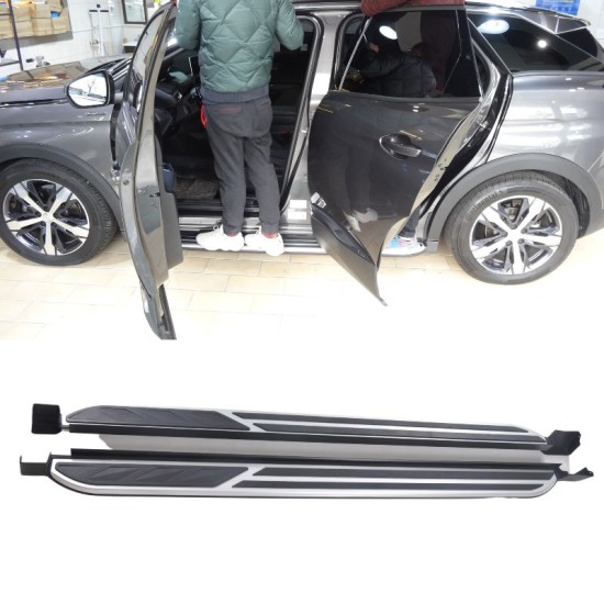 Πλαινά Σκαλοπάτια Για Peugeot 3008 16+  OEM Look 2 Τεμάχια