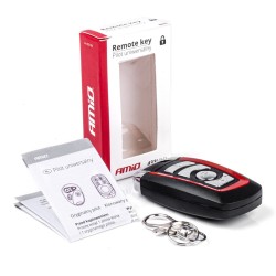 Universal Αντιγραφικό Τηλεχειριστήριο Γενικής Χρήσης Σταθερού Κωδικού Με 4 Κανάλια 433MHz Amio 03143 Universal Αντιγραφικό Τηλεχειριστήριο Γενικής Χρήσης Σταθερού Κωδικού Με 4 Κανάλια 433MHz Amio 03143