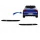 Delete Kit Αντανακλαστικών Πίσω Προφυλακτήρα VW Golf VIII (8) 20+ Standard / R / GTI Honeycomb 2 Τεμάχια