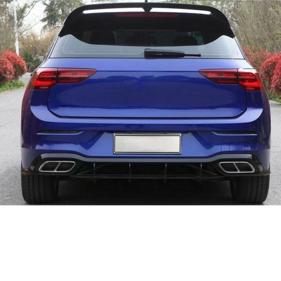 Delete Kit Αντανακλαστικών Πίσω Προφυλακτήρα VW Golf VIII (8) 20+ Standard / R / GTI Honeycomb 2 Τεμάχια